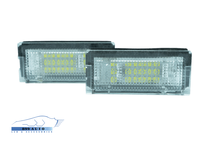 BMW E46 LED rendszámtábla világítás foglalattal